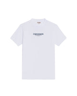 Men's Slim Fit Typographic Graphic T-shirt in Cotton, Seafront - 1