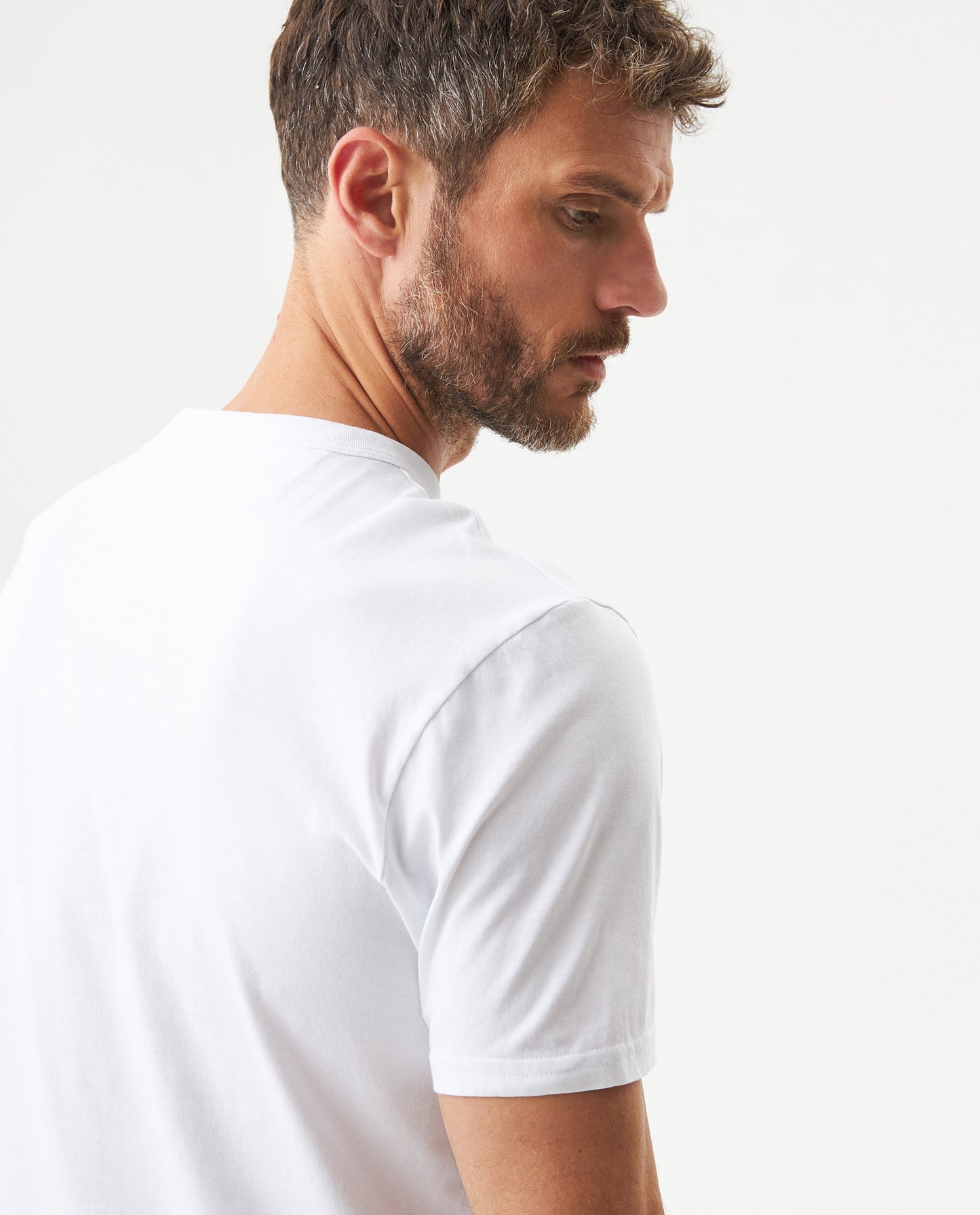 Men's Short Sleeve T-shirt - White - 6