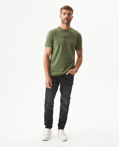 Men's Short Sleeve T-shirt - Green - 3