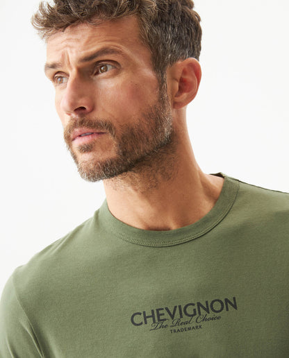 Men's Short Sleeve T-shirt - Green - 4