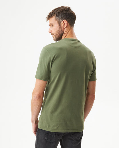 Men's Short Sleeve T-shirt - Green - 5