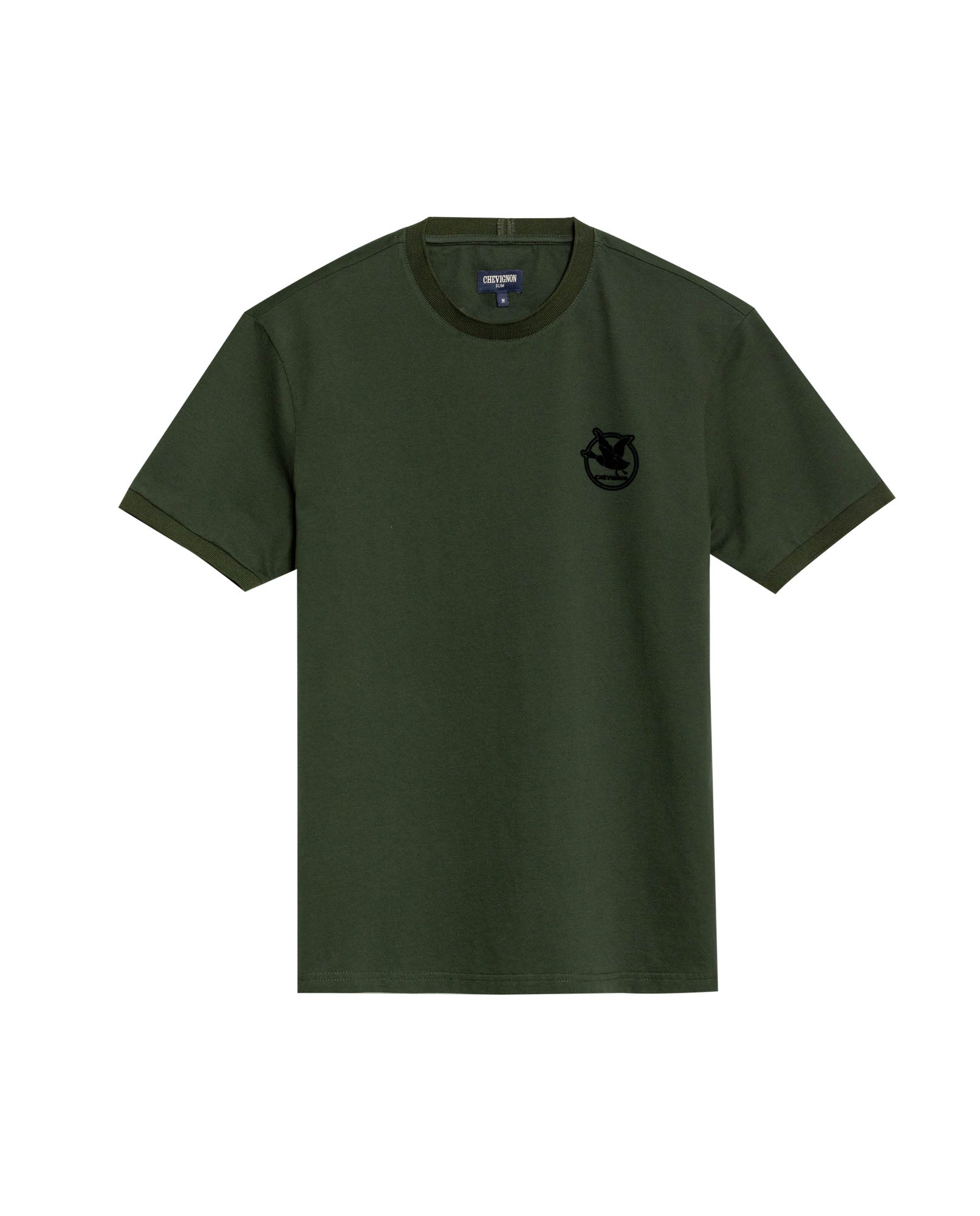 Men's Short Sleeve T-shirt - Green - 1