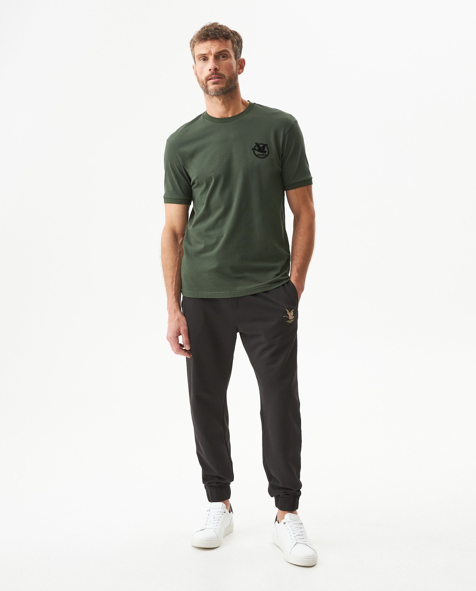 Men's Short Sleeve T-shirt - Green - 3