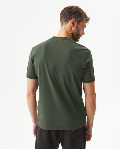 Men's Short Sleeve T-shirt - Green - 5