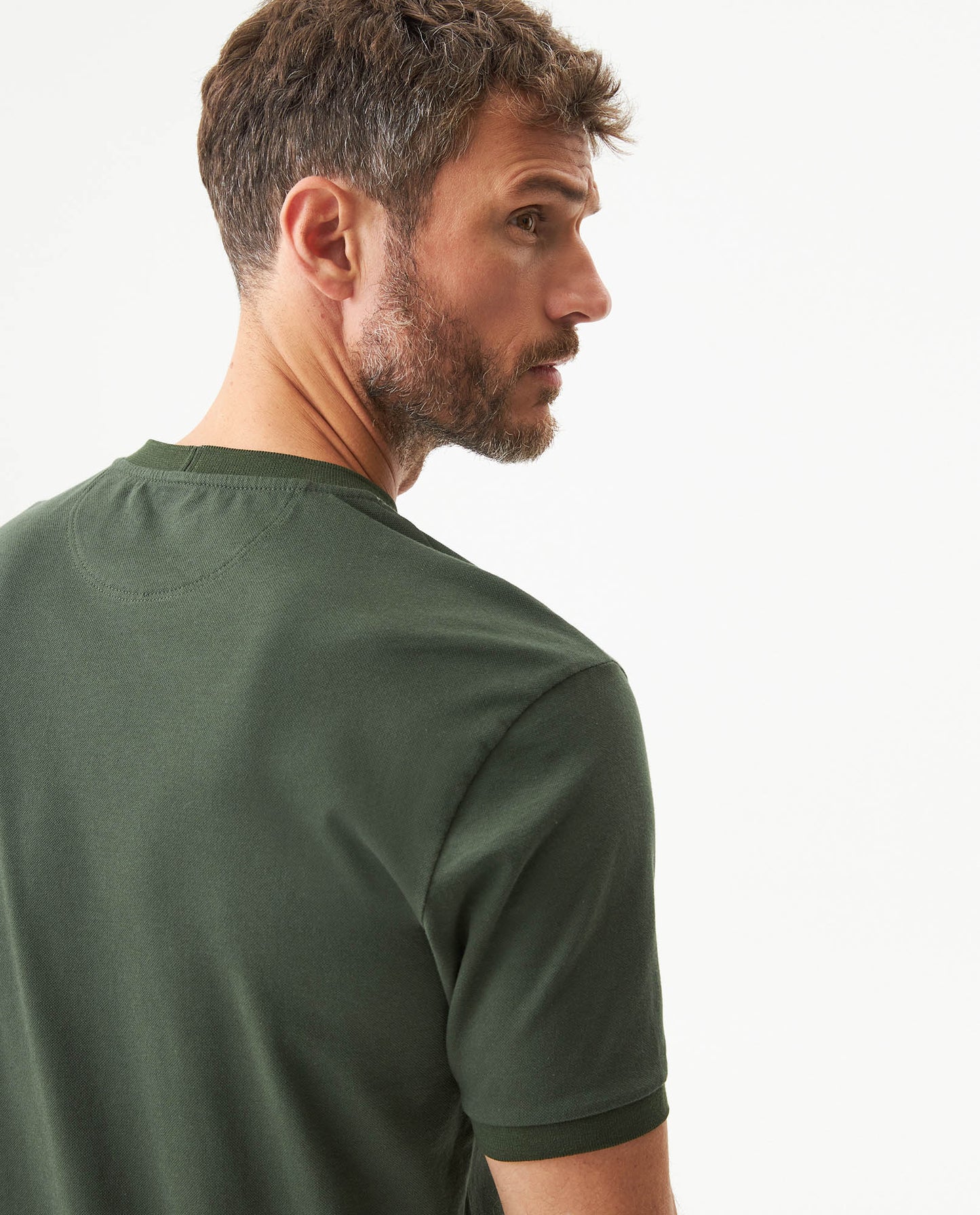 Men's Short Sleeve T-shirt - Green - 6