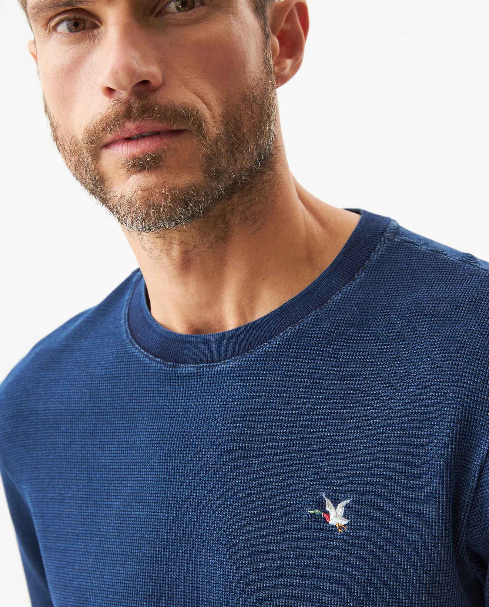 Men's Short Sleeve T-shirt - Blue - 4