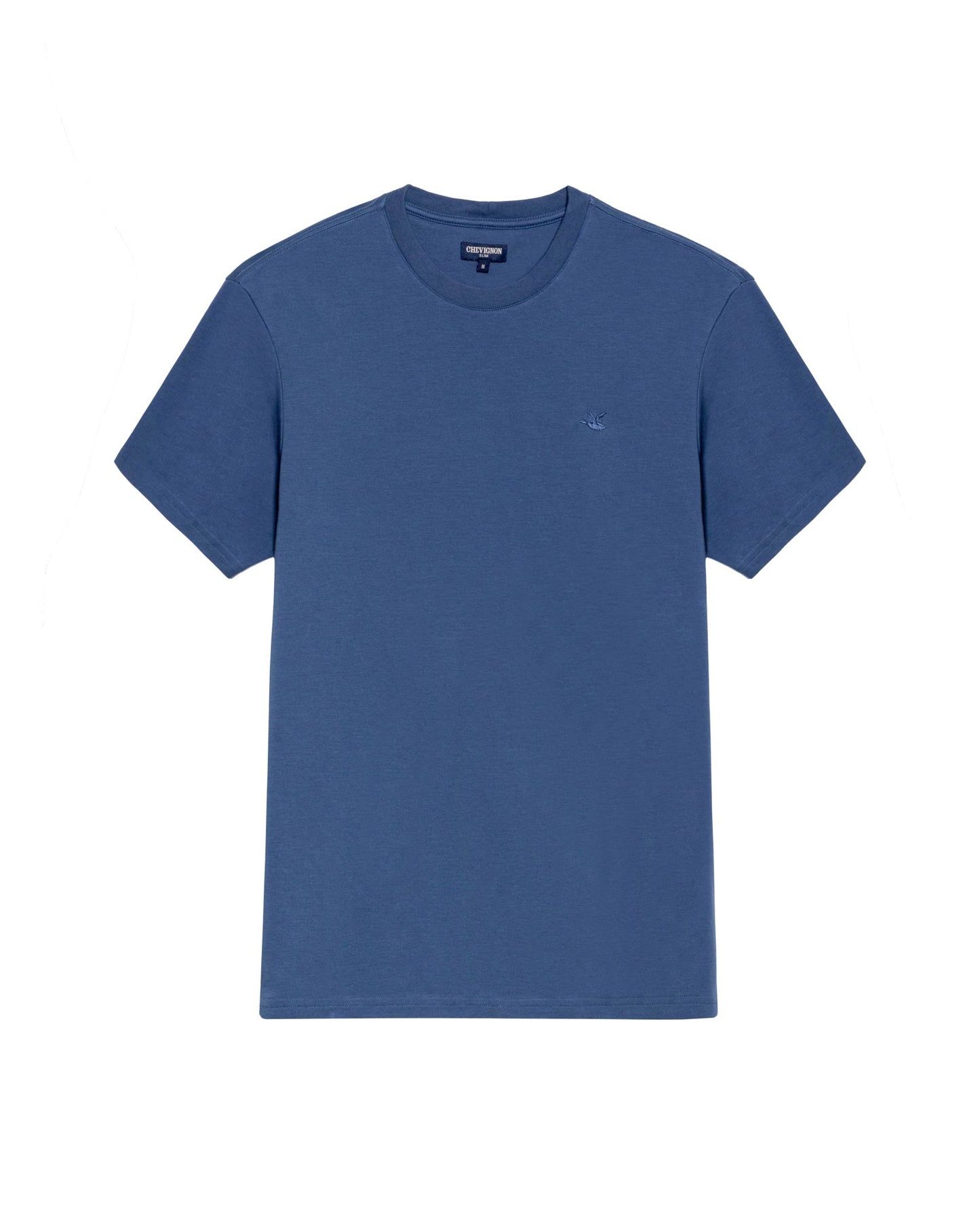 Men's Short Sleeve T-shirt - Blue - 1