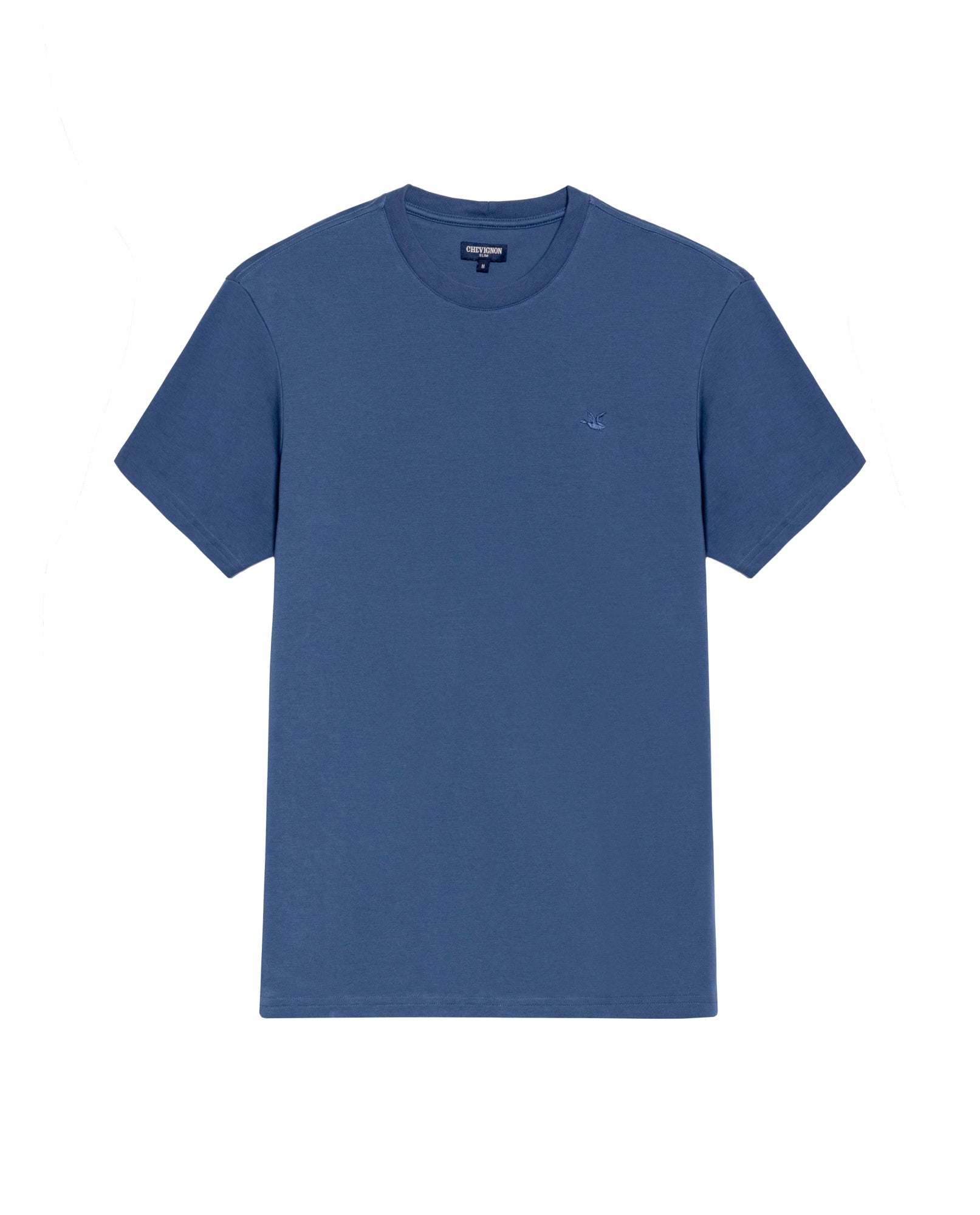 Men's Short Sleeve T-shirt - Blue - 1