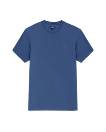 Men's Short Sleeve T-shirt - Blue - 1