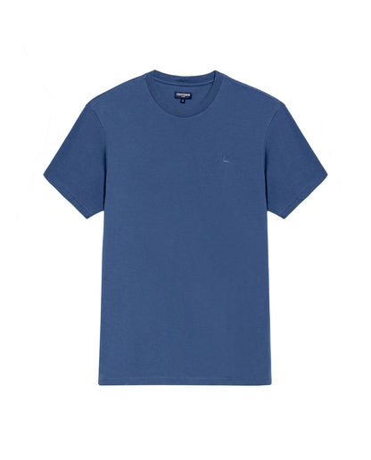 Men's Short Sleeve T-shirt - Blue - 1