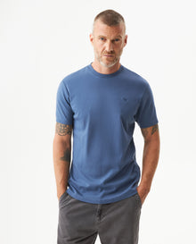 Men's Short Sleeve T-shirt - Blue - 2