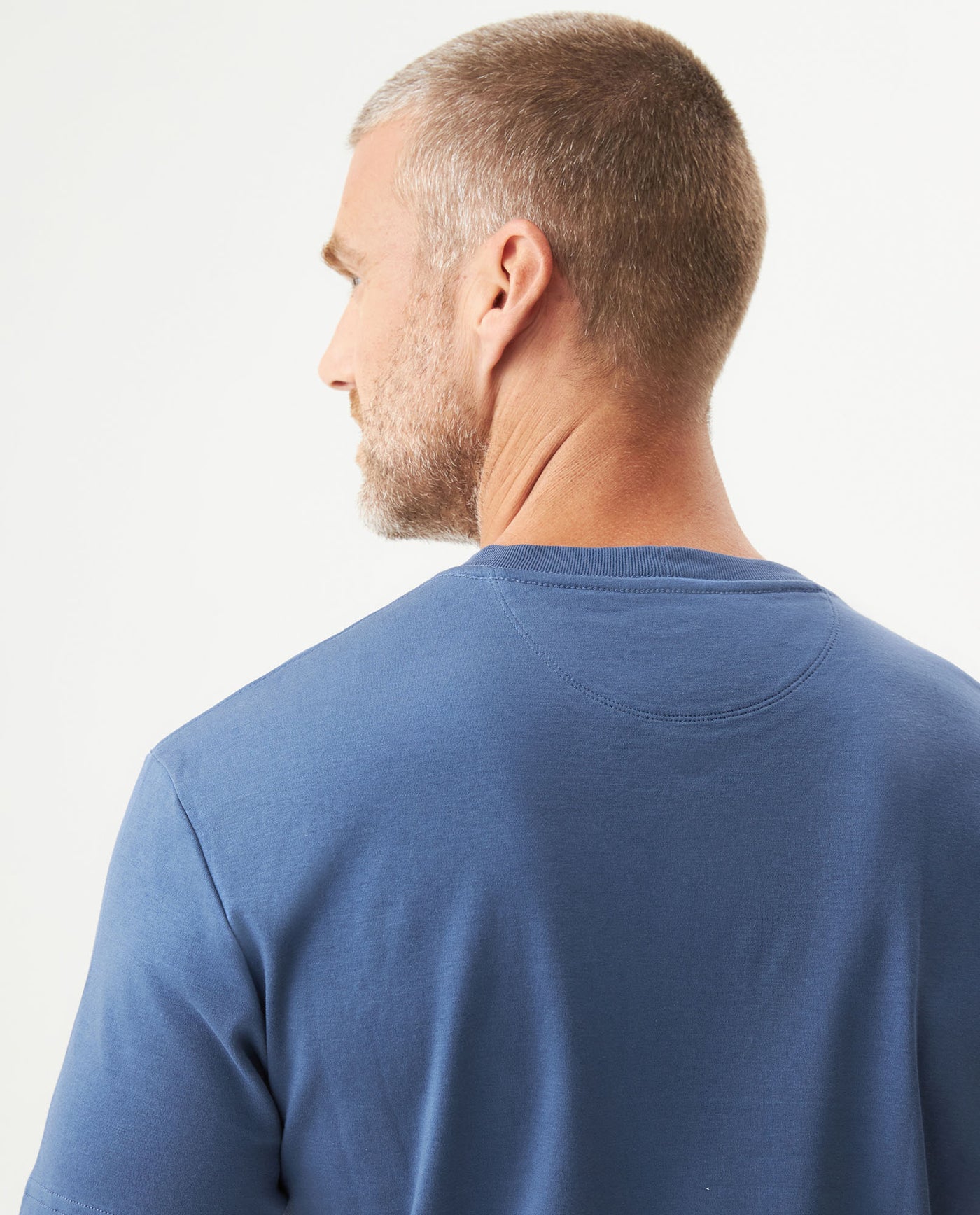 Camiseta Manga Corta para Hombre - Blue 63_649G040_AZU184220_7