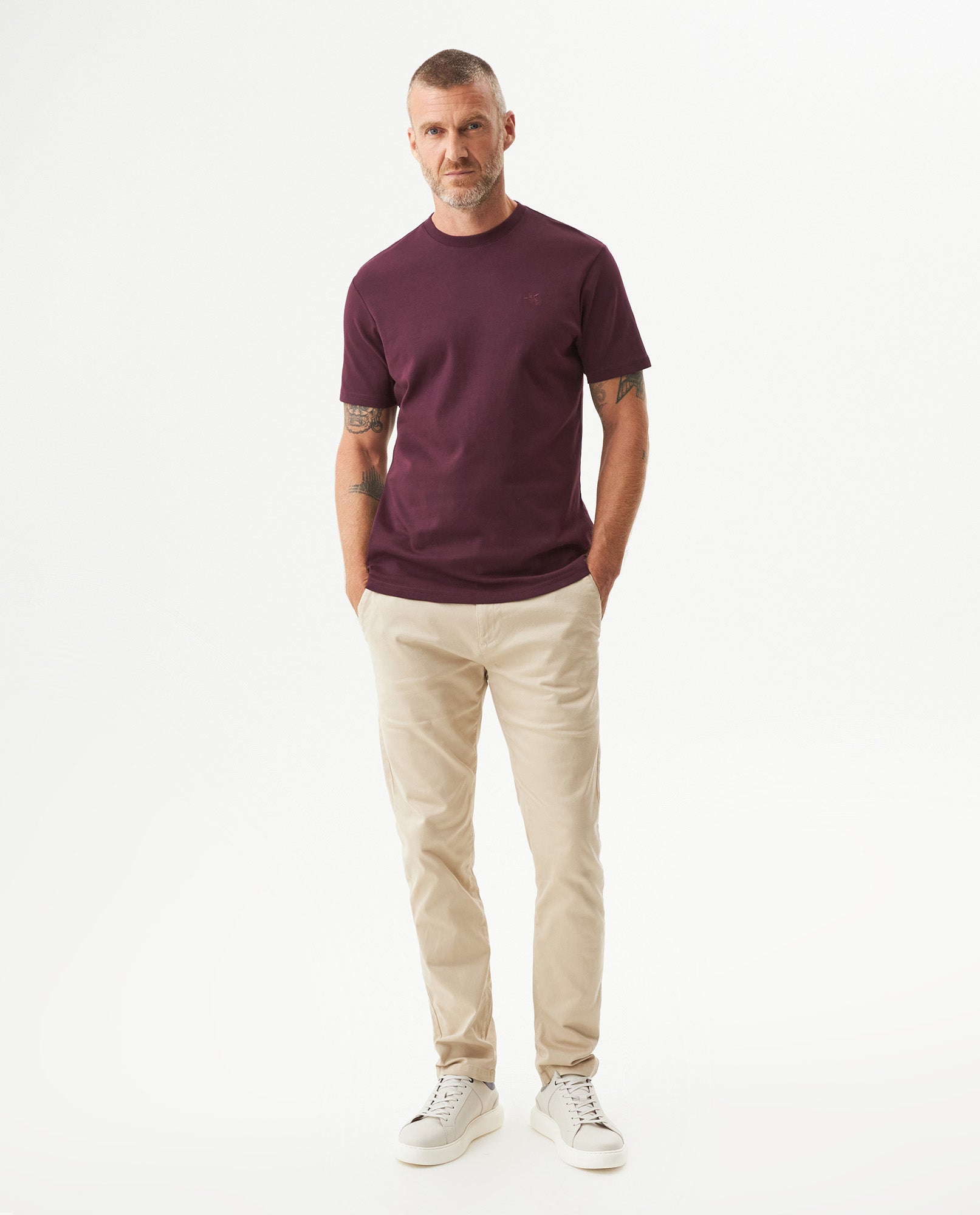 Camiseta Manga Corta para Hombre - Purple 63_649G040_MOR192520_4