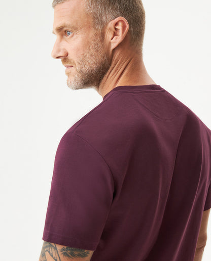 Men's Short Sleeve T-shirt - Purple - 6