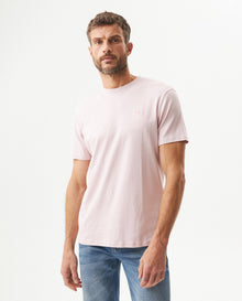 Men's Short Sleeve T-shirt - Pink - 2
