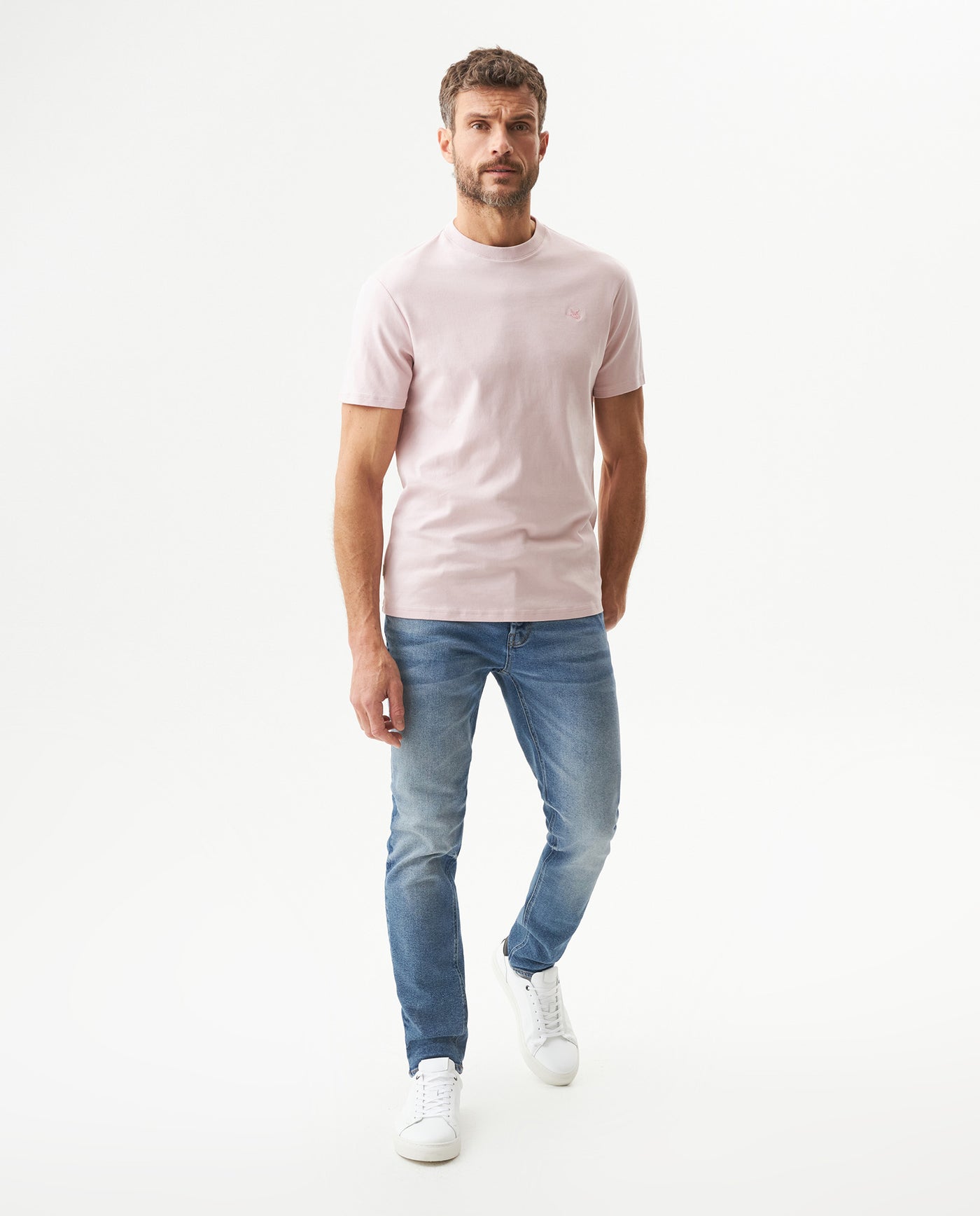 Camiseta Manga Corta para Hombre - Pink 63_649G040_ROS133405_4
