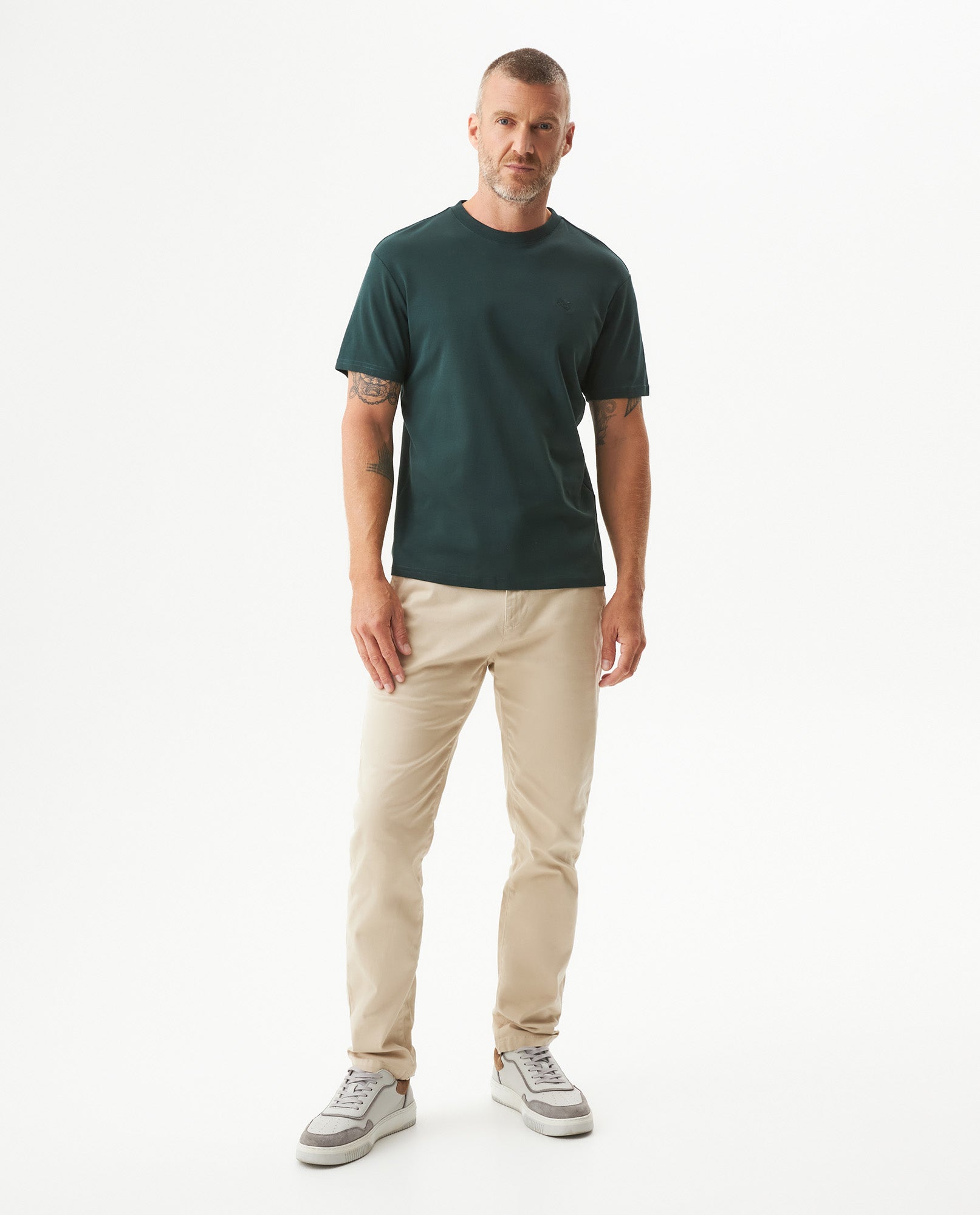 Camiseta Manga Corta para Hombre - Green 63_649G040_VER195350_4