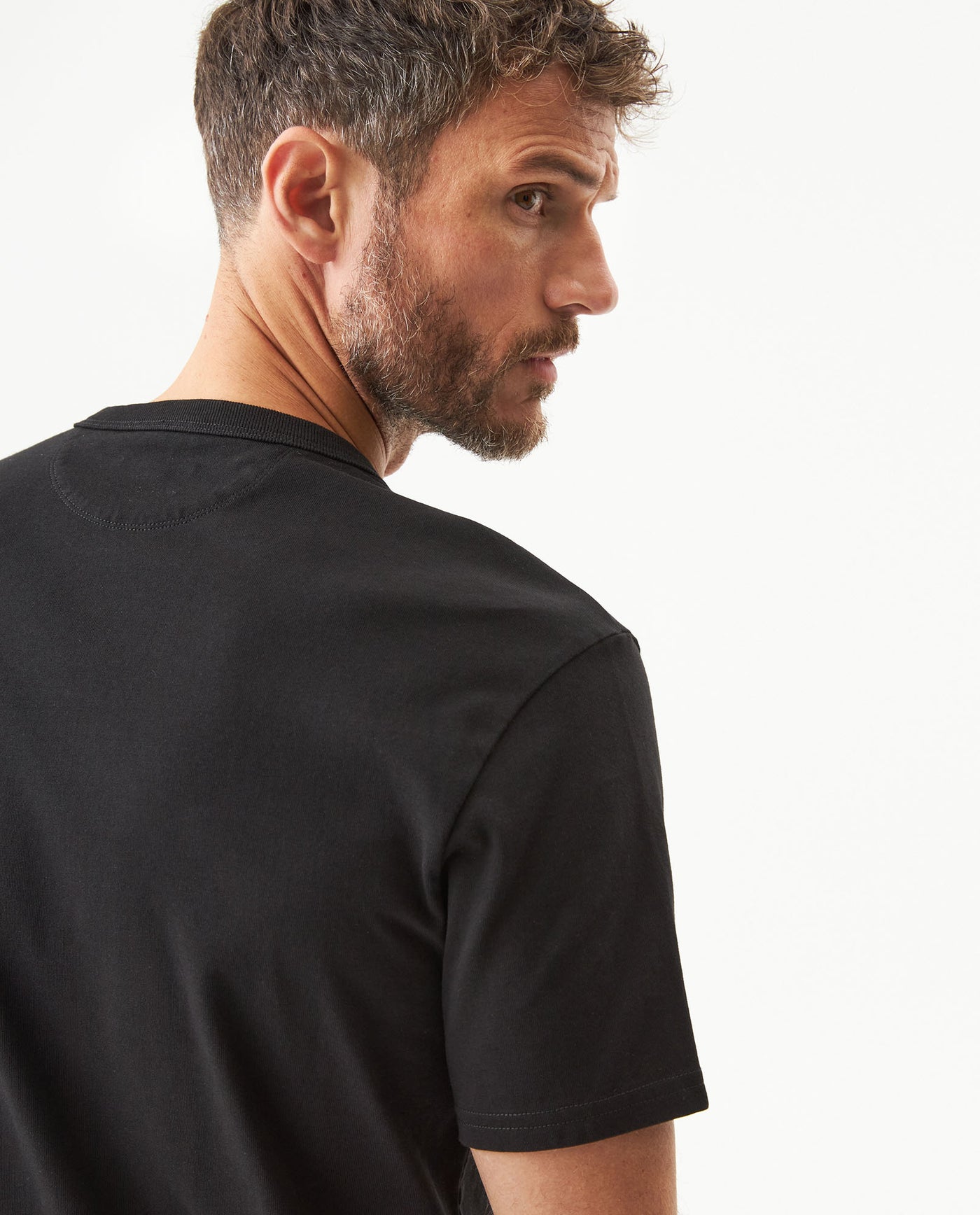 Men's Short Sleeve T-Shirt - Black 649G044 - 6