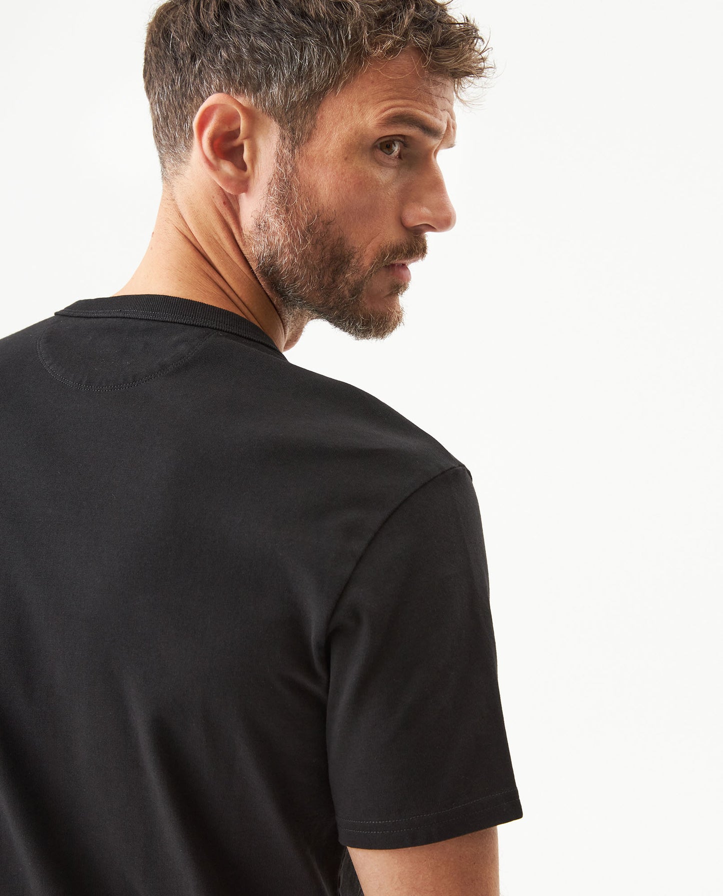 Men's Short Sleeve T-shirt - Black - 6