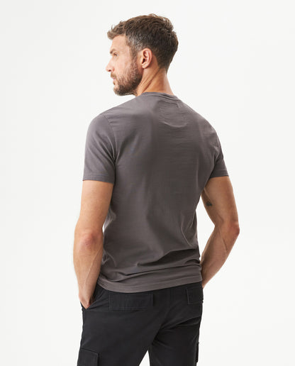 Men's Short Sleeve T-shirt - Gray - 5