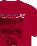 Men's Racing Graphic Classic Fit T-shirt in Cotton, Captain 63_649G904_ROJ191557_8