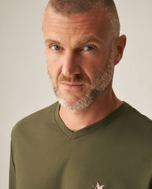 Men´s Slim Fit T-Shirt - Green 63_649H000_VER190414_4