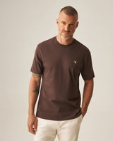 Men´s Slim Fit T-Shirt - Brown 63_649H001_CAF190915_0