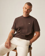 Men´s Slim Fit T-Shirt - Brown 63_649H001_CAF190915_6