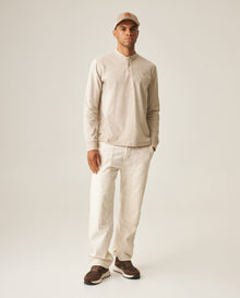 Men´s Slim Fit Henley - Raw 63_649H002_CRU121403_0