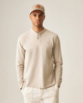 Men´s Slim Fit Henley - Raw 63_649H002_CRU121403_3