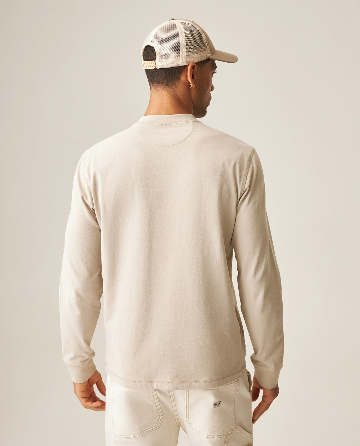 Men´s Slim Fit Henley - Raw 63_649H002_CRU121403_5