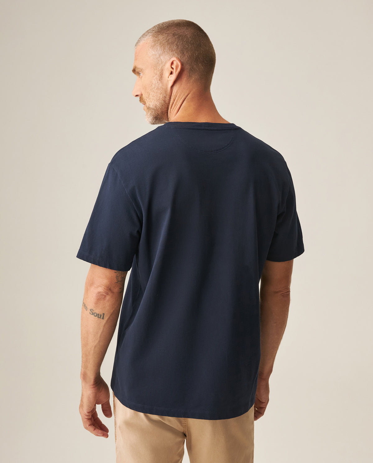 Men´s Regular Fit T-Shirt - Blue 63_649H003_AZU193924_5