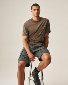 Men´s Slim Fit T-Shirt - Brown 63_649H004_CAF181015_0