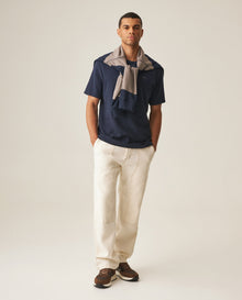 Men´s Regular Fit T-Shirt - Blue 63_649H007_AZU193924_0