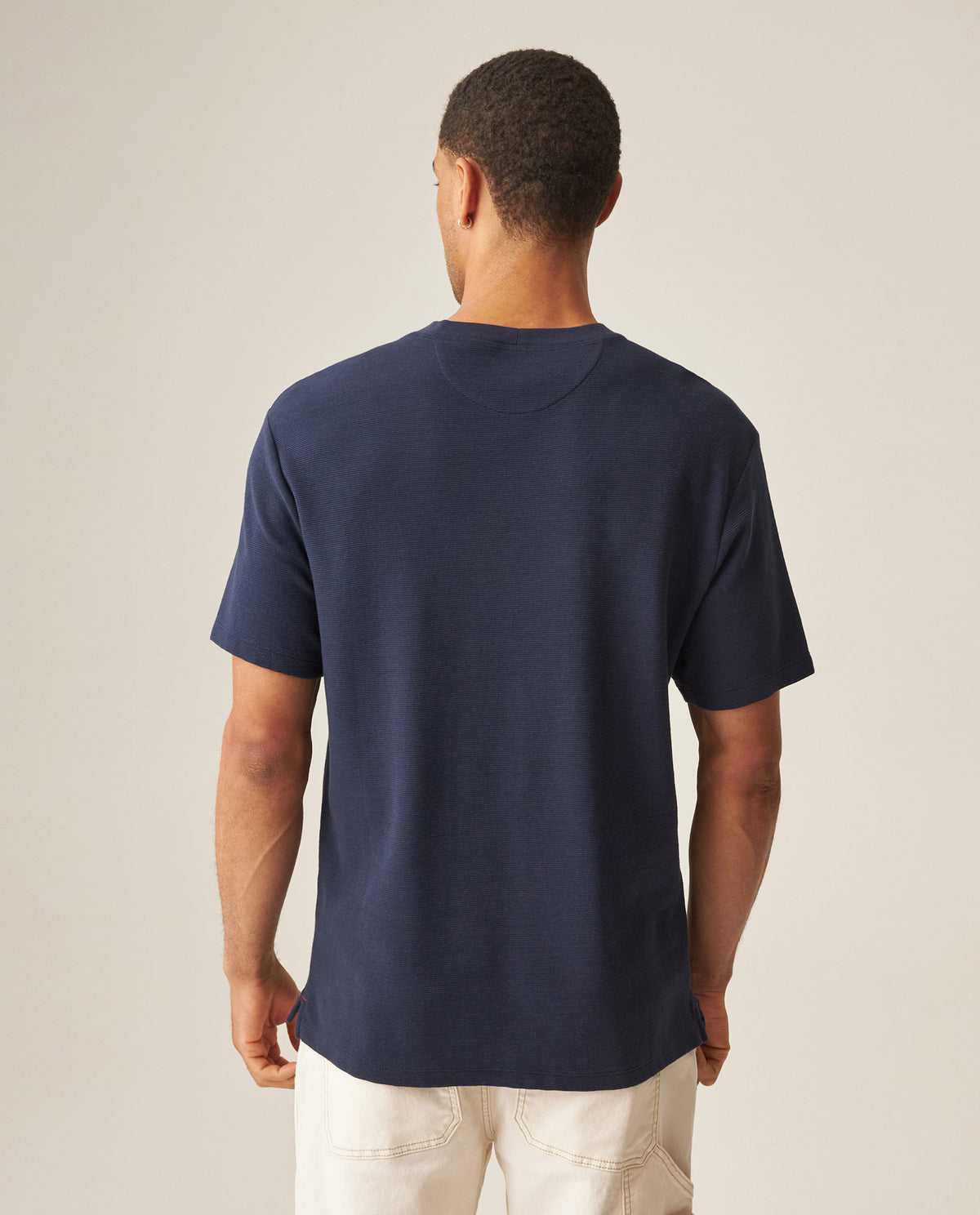 Men´s Regular Fit T-Shirt - Blue 63_649H007_AZU193924_5