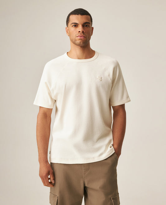 Men´s Waffle Texture Tee - White 63_649H009_BLA120601_3