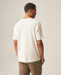 Men´s Waffle Texture Tee - White 63_649H009_BLA120601_5