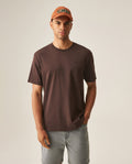 Men´s Slim Fit T-Shirt - Brown 63_649H040_CAF190915_3