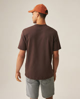 Men´s Slim Fit T-Shirt - Brown 63_649H040_CAF190915_5