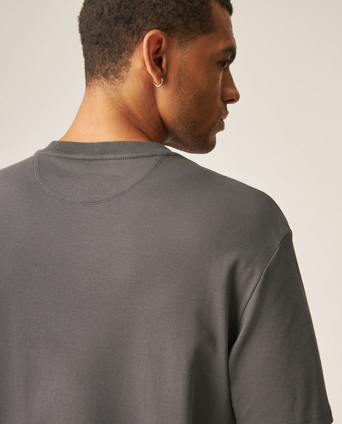 Men´s Slim Fit T-Shirt - Gray 63_649H040_GRI180000_6