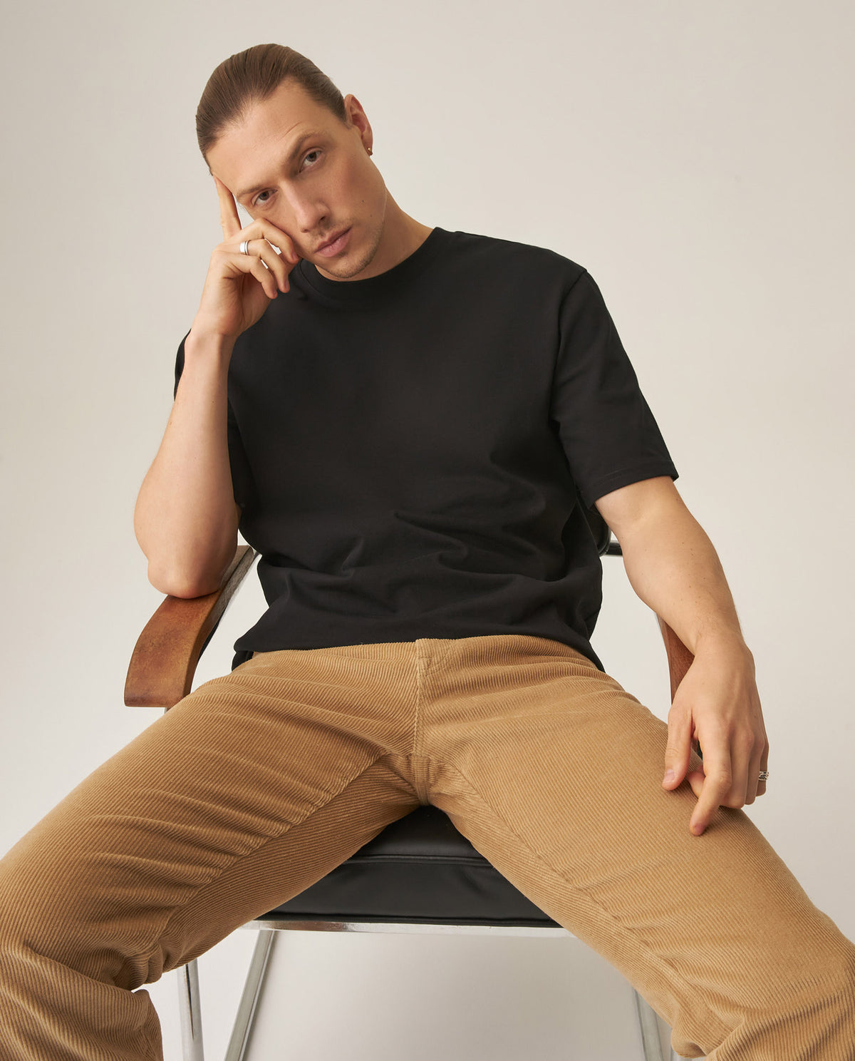 Men´s Oversize T-Shirt - Black 63_649H700_NEG194007_0