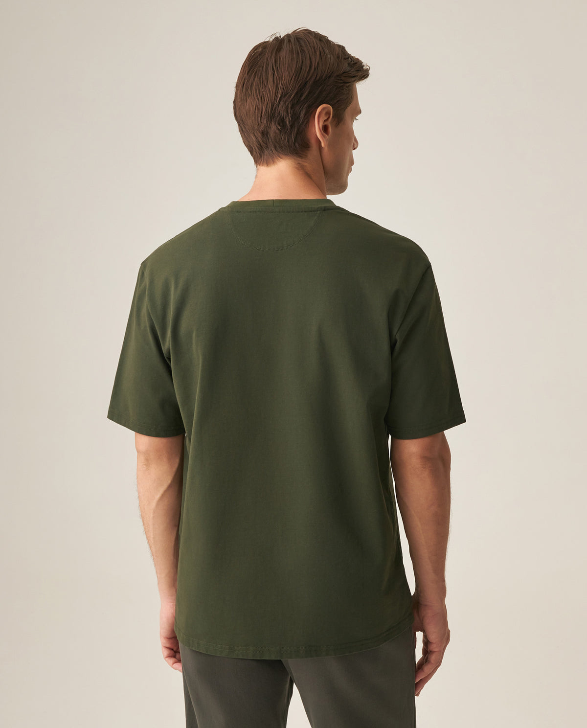Men´s Oversize T-Shirt - Green 63_649H700_VER190414_5