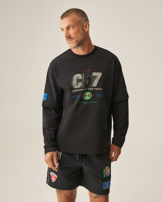 Men´s Layered Long Sleeve - Black 63_649H901_NEG194007_3