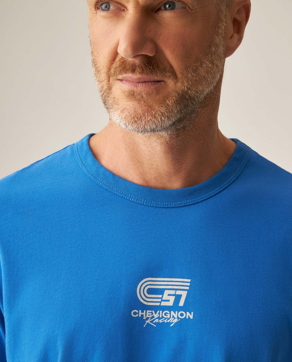 Men´s Slim Fit T-Shirt - Blue 63_649H903_AZU194049_4