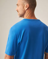 Men´s Slim Fit T-Shirt - Blue 63_649H903_AZU194049_6