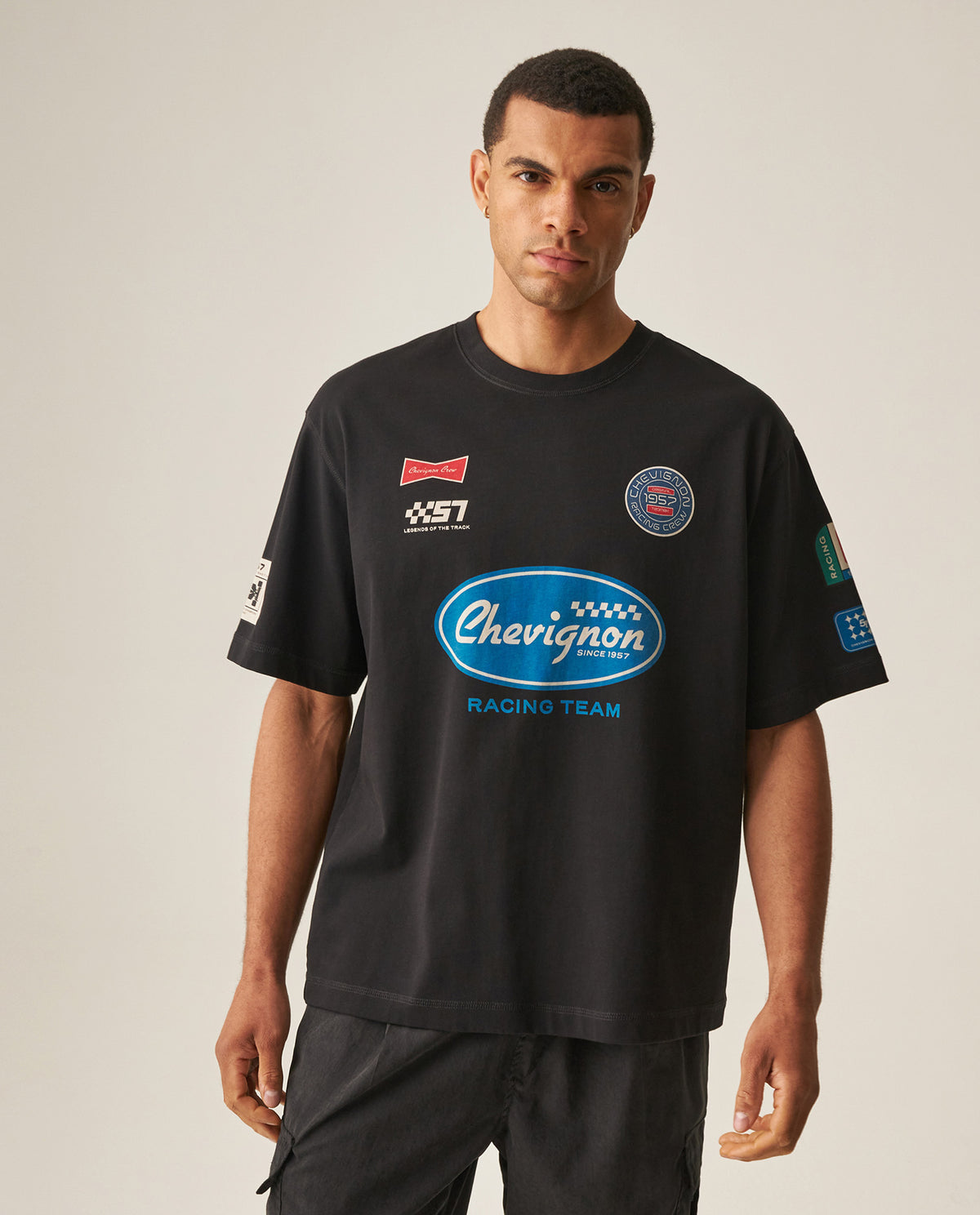 Men´s Regular Fit T-Shirt - Black 63_649H904_NEG194007_3