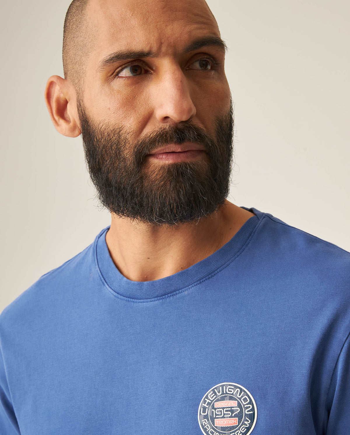 Men´s Slim Fit T-Shirt - Blue 63_649H905_AZU194049_4