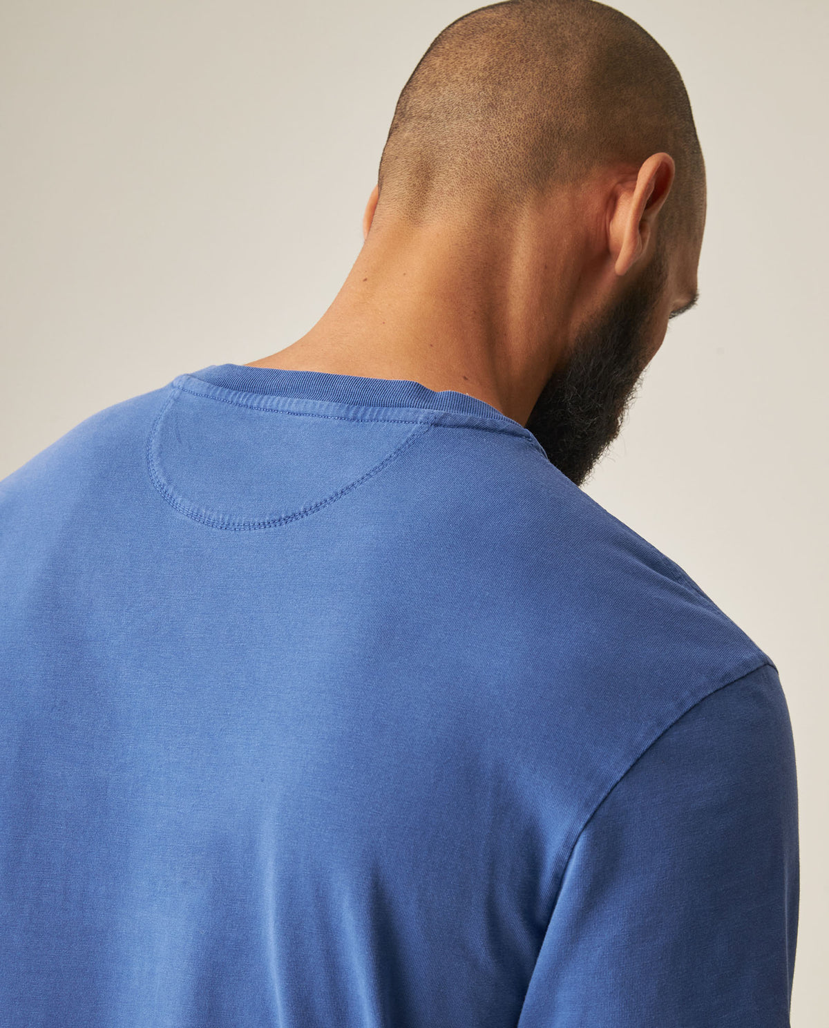 Men´s Slim Fit T-Shirt - Blue 63_649H905_AZU194049_6