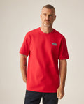 Men´s Graphic T-Shirt - Red 63_649H906_ROJ191763_3