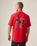 Men´s Graphic T-Shirt - Red 63_649H906_ROJ191763_5